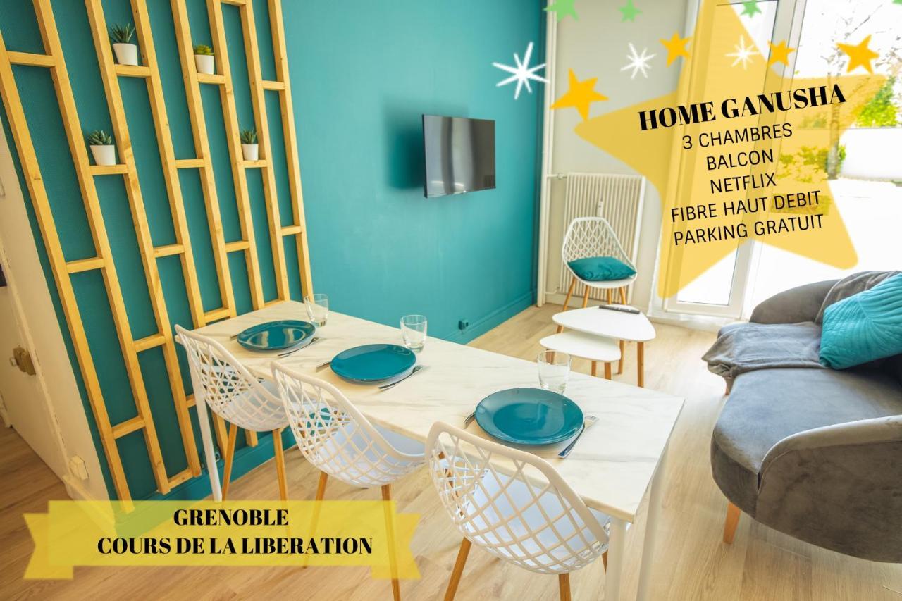 Home Ganusha Cosy 3 Chambres Parking Gratuit Balcon Grenoble Buitenkant foto